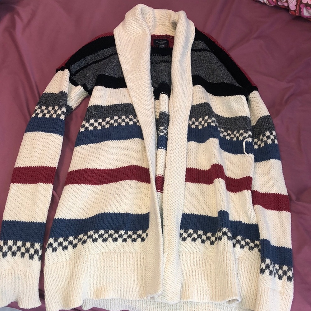 Aztec American Eagle Long Cardigan